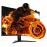 AOC CQ32G1 - LED-monitor - gebogen - 31.5" (31.5" zichtbaar) - 2560 x 1440 QHD - VA - 300 cd/m² - 3000:1 - 1 ms - 2xHDMI, DisplayPort - zwart, rood_3