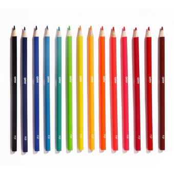 Pack de 16 crayons de couleurs Omy Pop