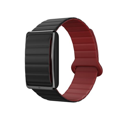 en silicone doux avec une fermeture magnétique et