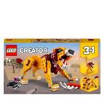 LEGO® Creator 3 en 1 31112 Le lion sauvage