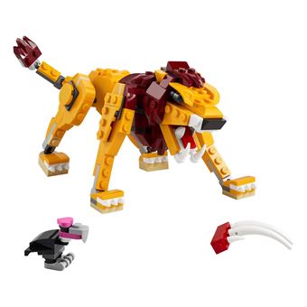 LEGO® Creator 3 en 1 31112 Le lion sauvage