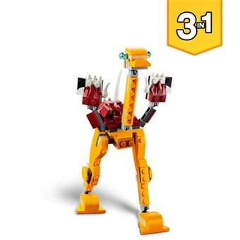 LEGO® Creator 3 en 1 31112 Le lion sauvage