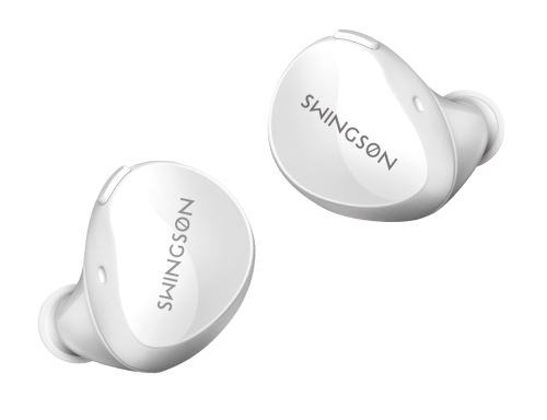 Swingson True Wireless Draadloze Oortelefoons Wit