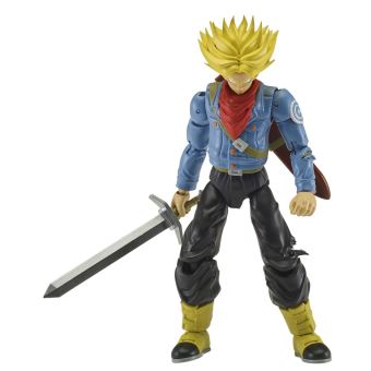 Figurine Dragon Ball Z Trunks Futur 24cm – PVC – 2 Têtes Interchangeables