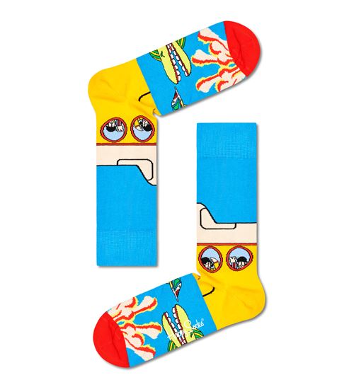 Chaussettes courtes Happy Socks Beatles Yellow Submarine Taille 36-40