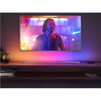 Tube lumineux dégradé de grande taille Play Philips Hue Blanc