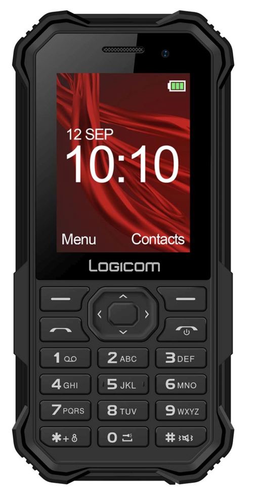 Téléphone portable basique Logicom Xtrem 30 2.4 Double SIM 32 Mo Noir