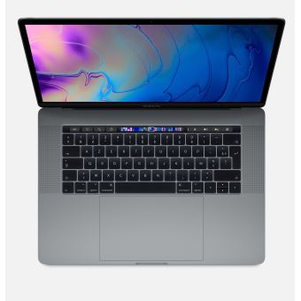 Apple MacBook Pro 15.4" Touch Bar 512 Go SSD 16 Go RAM Intel Core i9 octocœur à 2.3 GHz Gris sidéral 2019 - 1