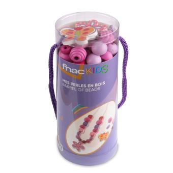 Kit créatif Fnac Kids Barril de perles Rose