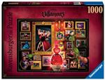 Puzzle 1000 pièces Ravensburger Collection Disney Villainous La Reine de cœur