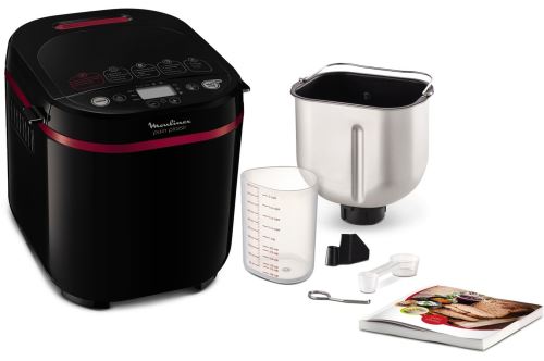 Moulinex OW220830 Broodbakmachine 17 Programma's Kunststof Zwart / Paars 31 x 29 x 29 cm