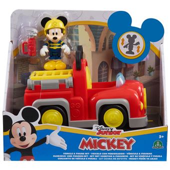 Mickey - Véhicule & Figurine - 8 cm