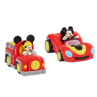 Mickey - Véhicule & Figurine - 8 cm