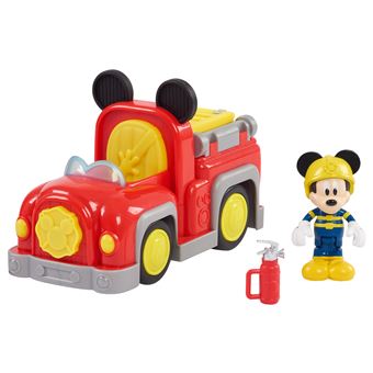 Mickey - Véhicule & Figurine - 8 cm