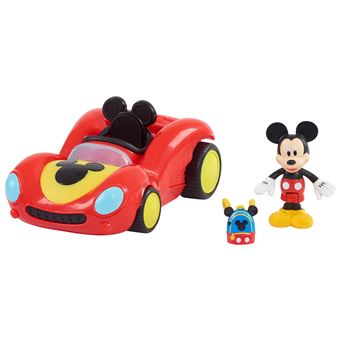 Mickey - Véhicule & Figurine - 8 cm