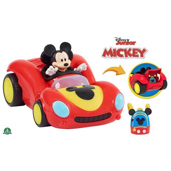 Mickey - Véhicule & Figurine - 8 cm