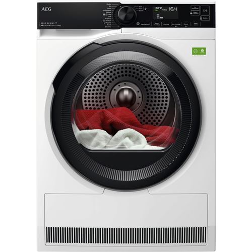Sèche-Linge Pompe à Chaleur Aeg Tr83A10Wc Blanc