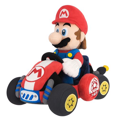 Toga Multicolore Peluche Nintendo Together+ Mario Kart World Mario 27 Cm