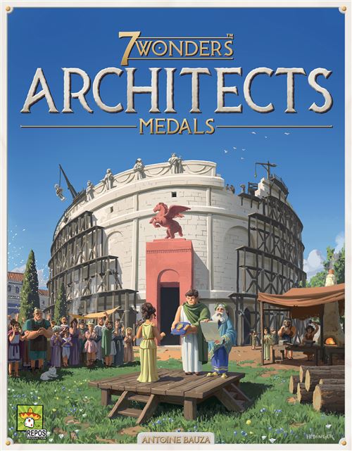 7 Wonders Architects Extension : Medals Asmodee - vue 4