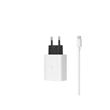 Chargeur pour téléphone mobile Google 30W + Câble USB-C vers USB-C 1 m Blanc
