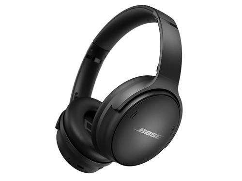 Casque à réduction de bruit sans fil Bluetooth Bose QuietComfort 45 Noir