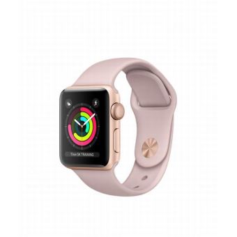 Apple Watch Series 3 38mm gouden aluminium koffer met sportarmband Rose des  Sables - Fnac.be - Apple Watch
