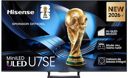 TV Hisense Mini LED QLED 75U7SE 189 cm 2026