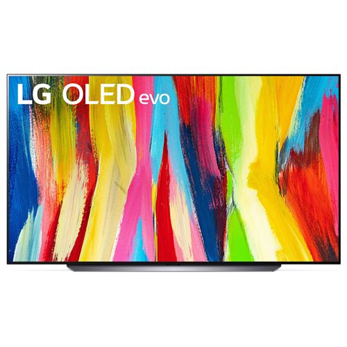 LG OLED83C24LA - 83 diagonale klasse C2 Series OLED TV - OLED evo - Smart TV - ThinQ AI, webOS - 4K UHD (2160p) 3840 x 2160 - HDR - donkergrijs