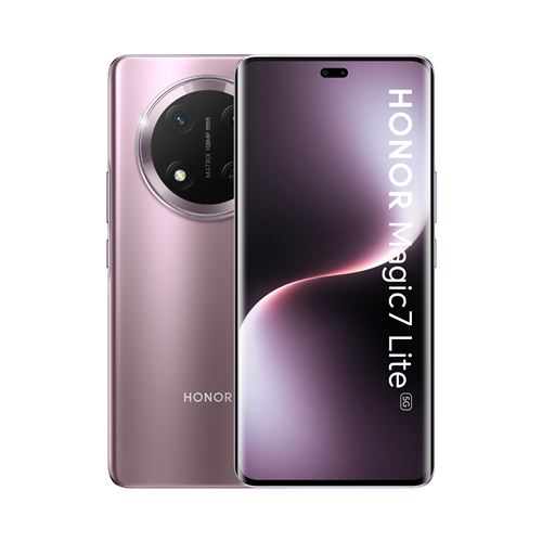 Smartphone Honor Magic7 Lite 6,78 5G Double nano SIM 256 Go Violet titane