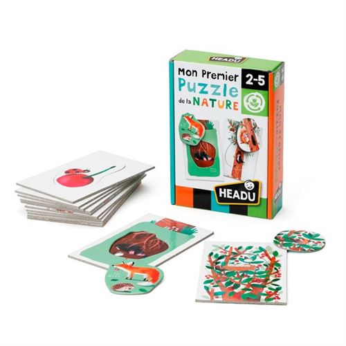 Jeu D'Éveil Headu Premier Puzzle De La Nature