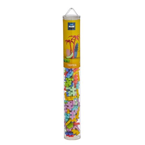 Plus Plus Multicolore Jeu De Construction Tube Tropical 100 Pièces