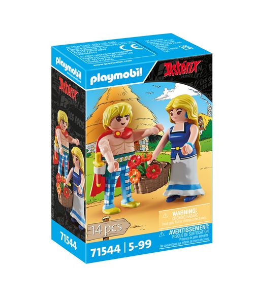Playmobil Astérix 71544 Tragicomix et Falbala