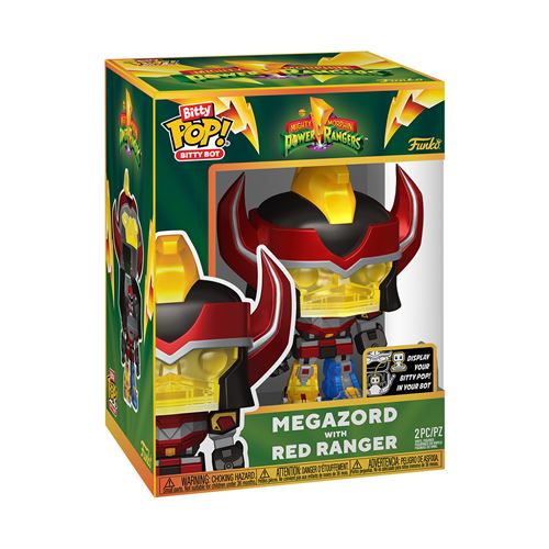 Funko Figurine Bitty Bots Power Rangers Megazord - vue 2