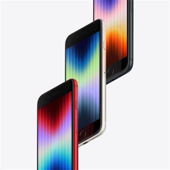 Apple iPhone SE 3ème génération 2022 4,7" 5G 64 Go Double SIM Lumière stellaire