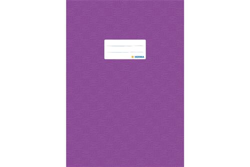 HERMA protège-cahiers, format A4, en PP, couverture violette