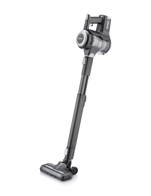 Aspirateur balai et de table 2 en 1 sans fil avec brosse rotative eclairage LED + set d''accessoires