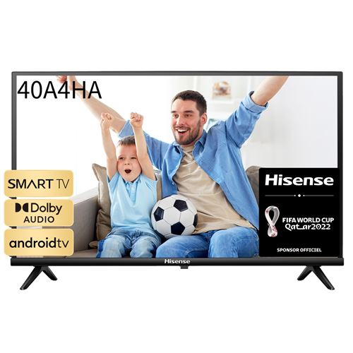 TV LED Hisense 40A4HA 100 cm HD Smart TV Noir - TV LED/LCD. 
