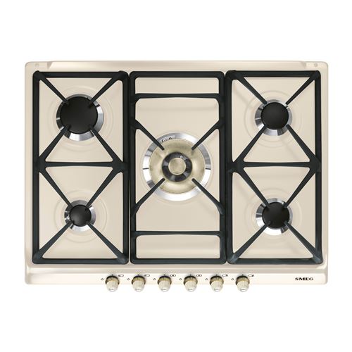 Plaque Gaz Encastrable Smeg Sr775Po 11900 W Beige