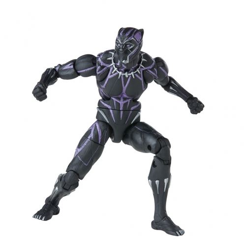 Figurine 4D Marvel Black Panther – Pod à Tête Branlante – Collection Murale Ou Étagère, Avec Éclairage UV