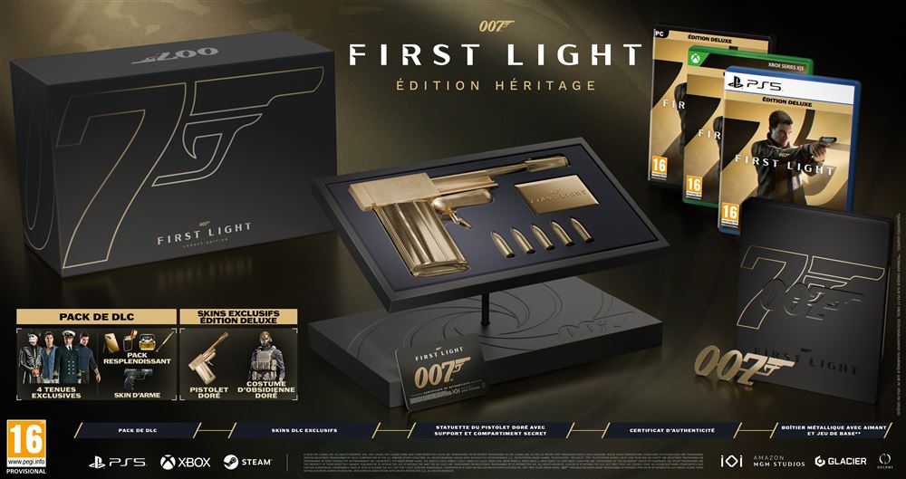 007 First Light Edition Héritage PS5 - Précommande, prix & date de ...
