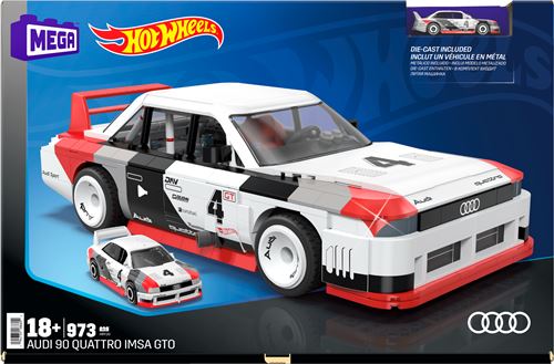 Jeu De Construction Mega Showcase Hot Wheels® Audi 90 Quattro Imsa Gto