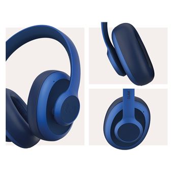 Casque circum-auriculaire sans fil avec une suppression active du bruit hybrideAmbient Sound Mode Wind Noise Cancelling Auto Pause Multipoint connection Voice assistant support60 hrs playtime10 min quick charge = 3 hrs playtimeFoldable design