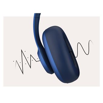 Casque circum-auriculaire sans fil avec une suppression active du bruit hybrideAmbient Sound Mode Wind Noise Cancelling Auto Pause Multipoint connection Voice assistant support60 hrs playtime10 min quick charge = 3 hrs playtimeFoldable design