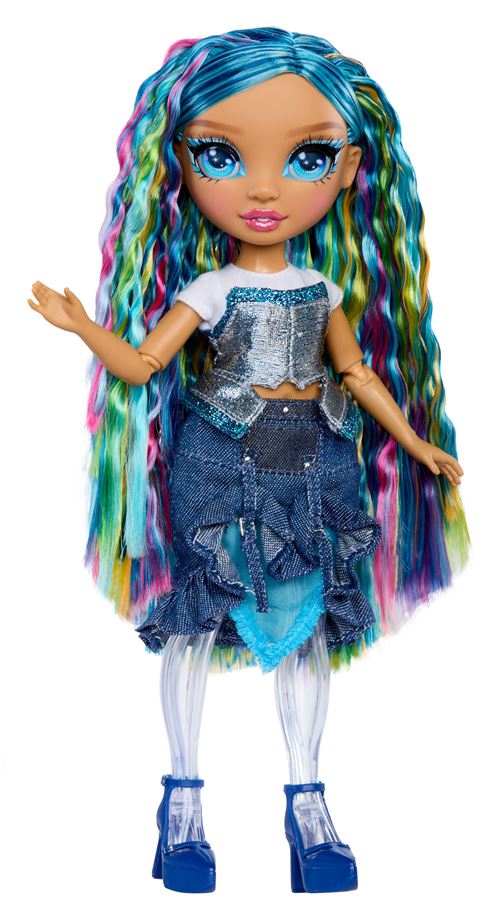 Poupée mannequin avec slime Rainbow High Shimmers Skyler 27 cm
