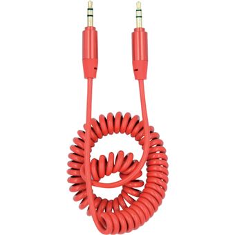 Câble Audio Jack 3,5 mm Rouge & Blanc au Meilleur Prix