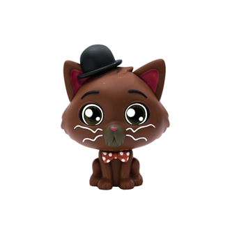 Micro Sur Pied 44 Chats – Réglable, 6 Rythmes, Lumières Et Chansons Incluses – Pour Kids Fans De La Série