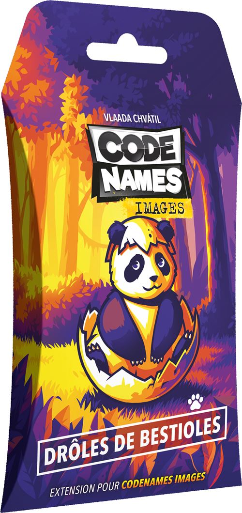 Iello Multicolore Jeu D'ambiance Extension Codenames Drôles De Bestioles