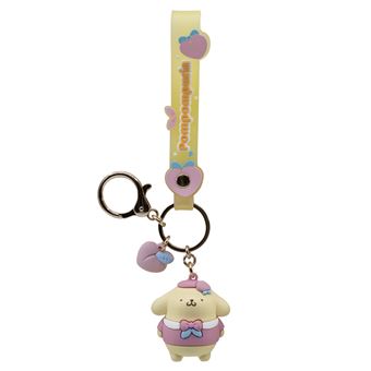 Porte-clés avec Figurine Hello Kitty Yume Peach Série modèle aléatoire