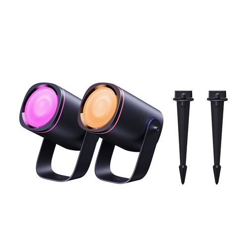 Govee Multicolore Ruban Led Pack De 2 Spots Extérieurs 24 W