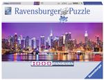 Puzzle 1000 pièces Ravensburger Les lumières de Manhattan Panorama